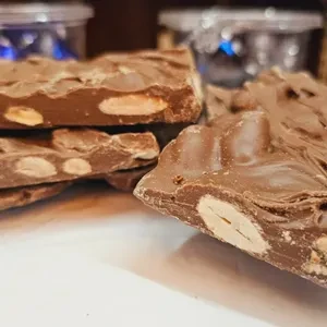 Coorg Premium Quality Almond Slab Chocolate