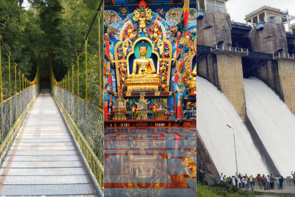 Nisargadhama, Golden Temple, and Harangi Dam