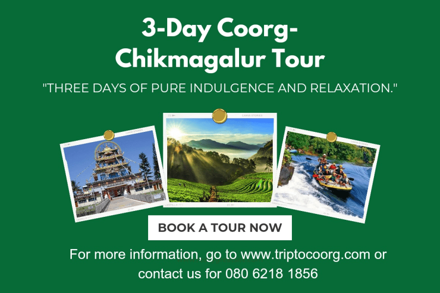Western Ghats Adventure: 3-Day Coorg-Chikmagalur Tour!