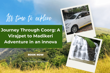 Sightseeing Journey: Virajpet to Madikeri, Innova Comfort