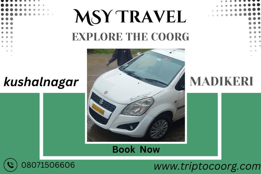 Sightseeing Coorg: A Day from Kushalnagar to Madikeri in an MSY Traveler