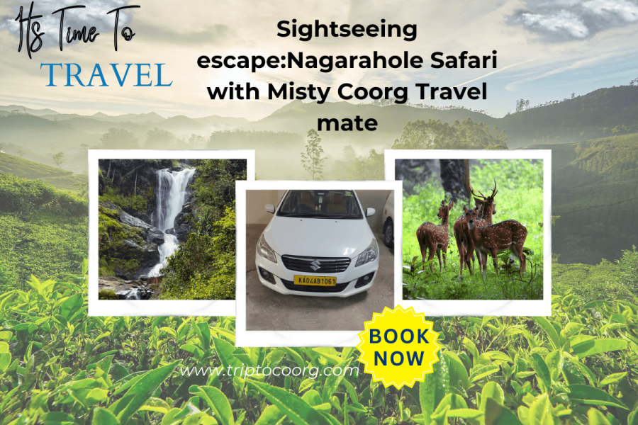 Sightseeing Escape: Nagarahole Safari with Misty Coorg Travel Mate