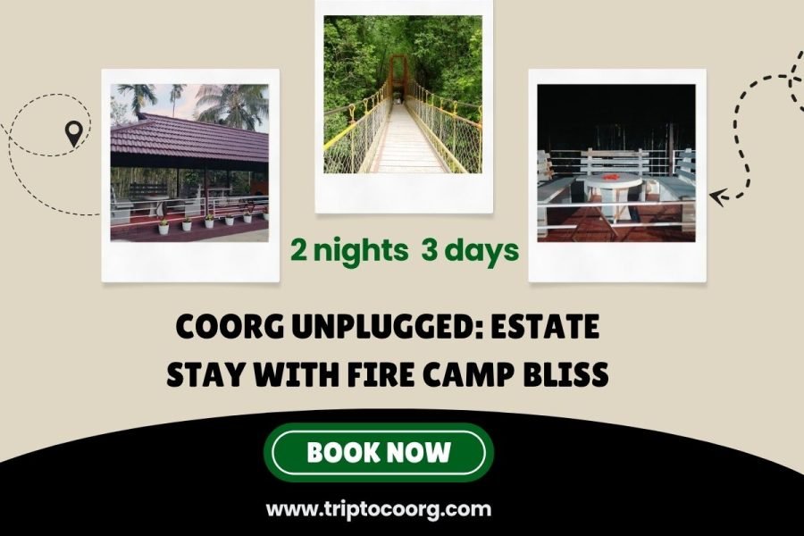 Coorg Unplugged: Estate Stay with Fire Camp Bliss