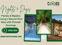 Flames & Ripples: Coorg’s Natural Pool Stay with Fireside Evenings