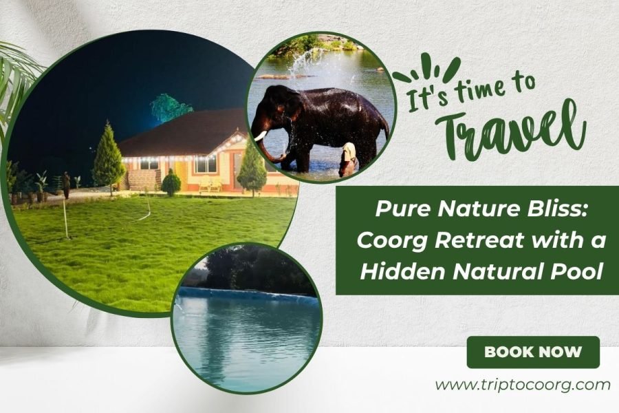 Pure Nature Bliss: Coorg Retreat with a Hidden Natural Pool