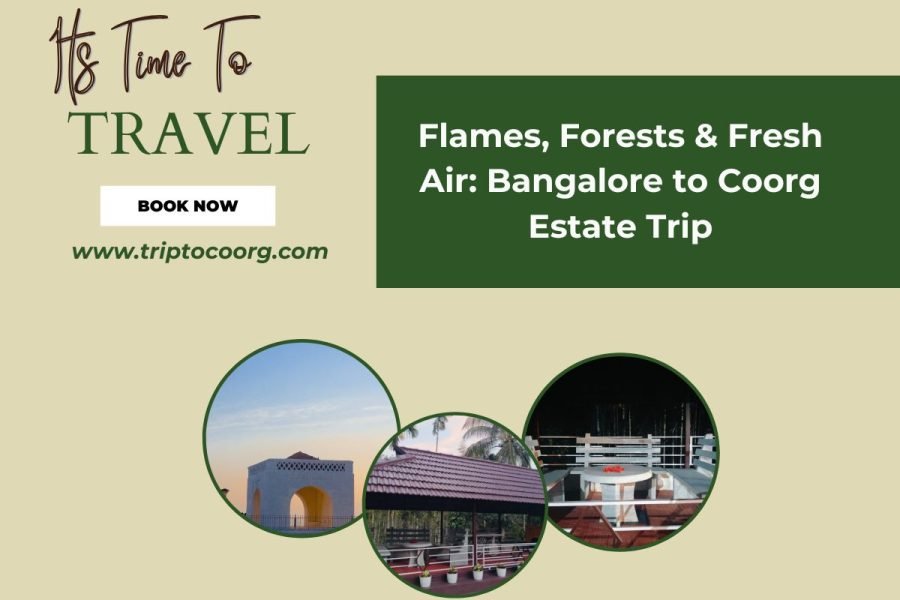 Flames, Forests & Fresh Air: Bangalore to Coorg Estate Trip