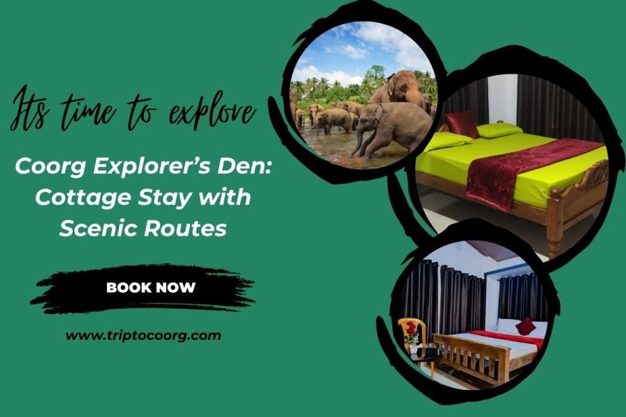 Coorg Explorer’s Den: Cottage Stay with Scenic Routes