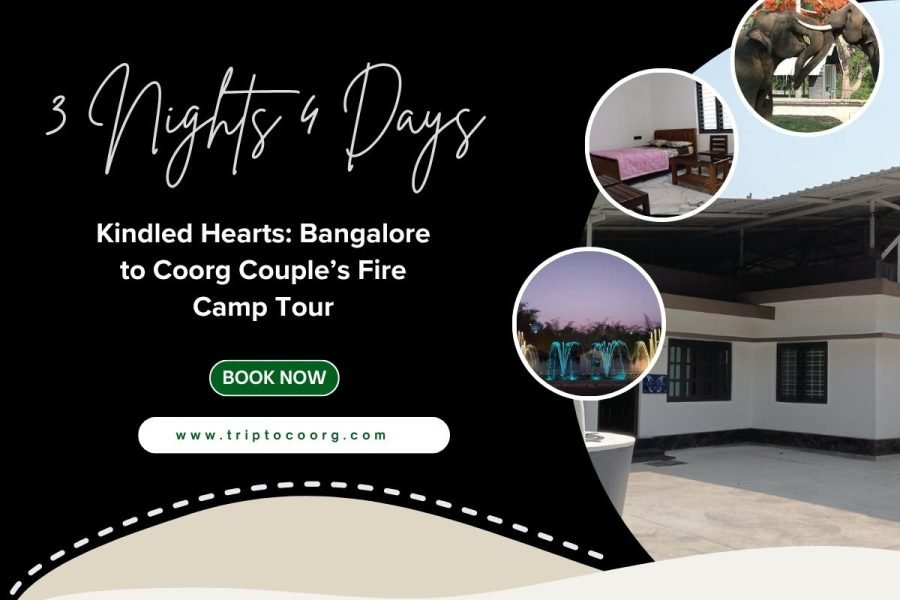 Kindled Hearts: Bangalore to Coorg Couple’s Fire Camp Tour