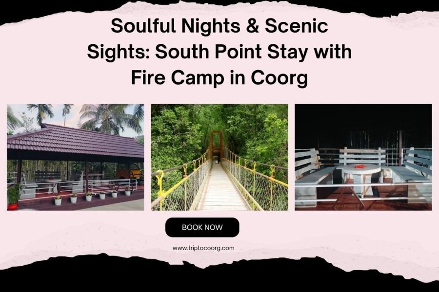 Soulful Nights & Scenic Sights: South Point Stay with Fire Camp in Coorg