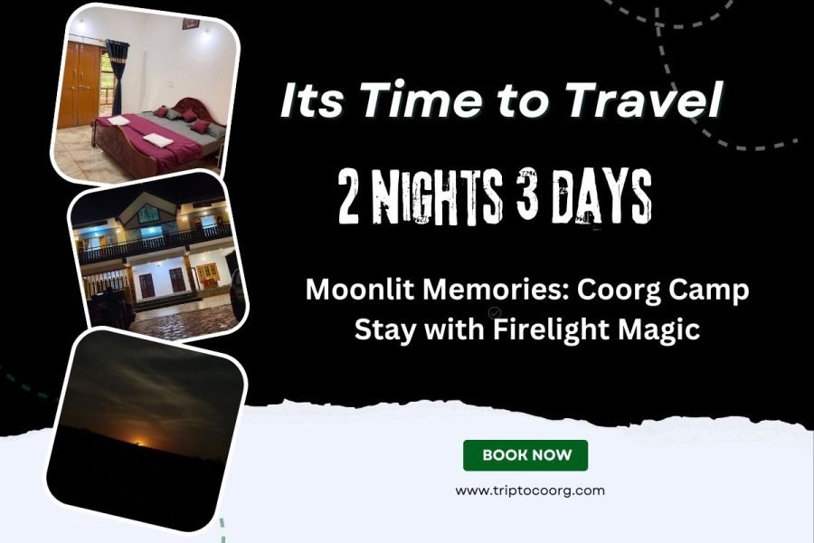 Moonlit Memories: Coorg Camp Stay with Firelight Magic