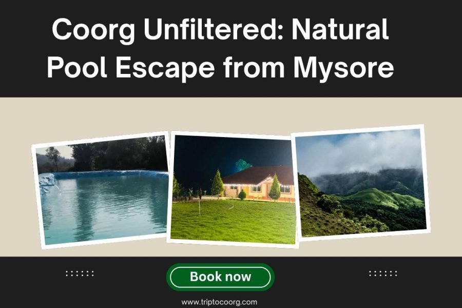 Coorg Unfiltered: Natural Pool Escape from Mysore
