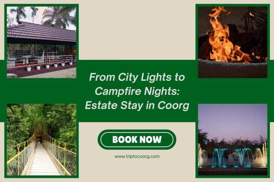 From City Lights to Campfire Nights: Estate Stay in Coorg